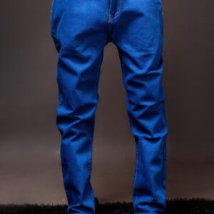 Quality Denim Plain Stock Jeans(Blue)